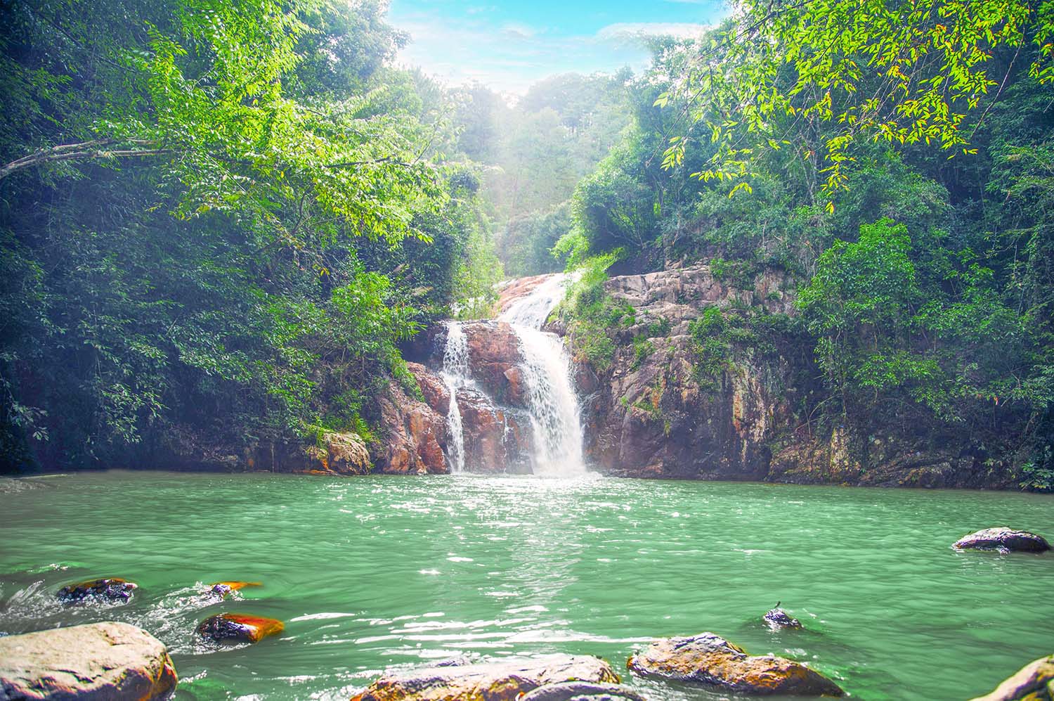 Hình ảnh thác Datanla tại Đà Lạt